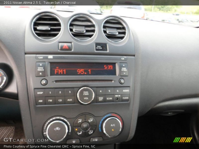 Tuscan Sun / Charcoal 2011 Nissan Altima 2.5 S