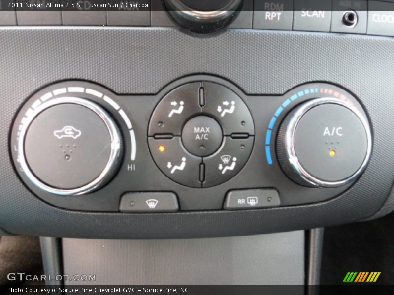 Tuscan Sun / Charcoal 2011 Nissan Altima 2.5 S