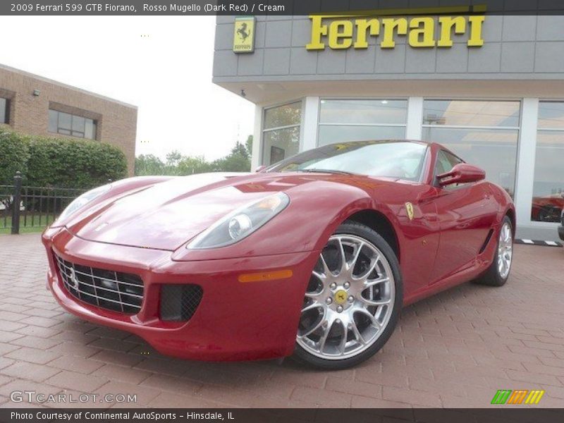 Front 3/4 View of 2009 599 GTB Fiorano 