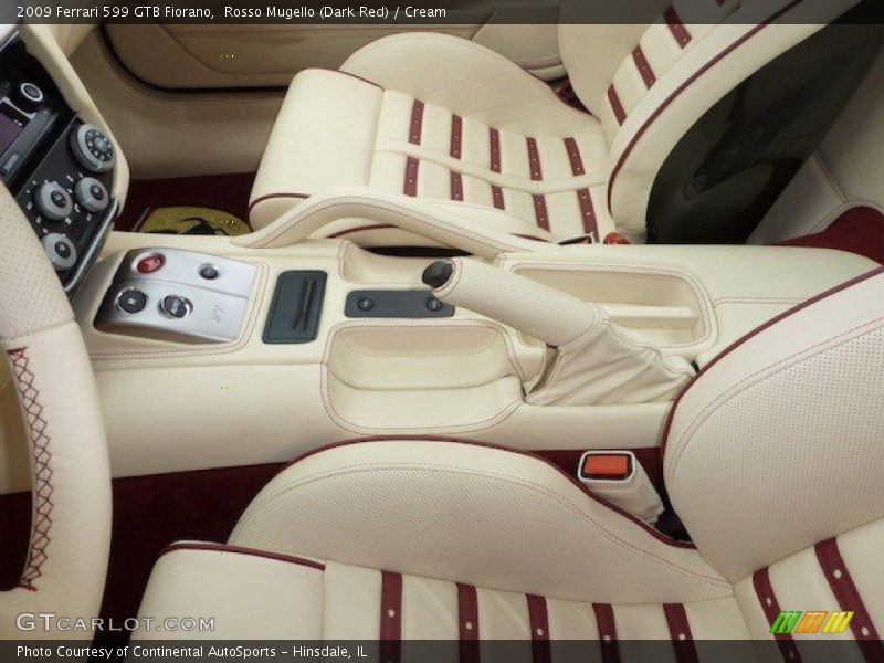  2009 599 GTB Fiorano  Cream Interior