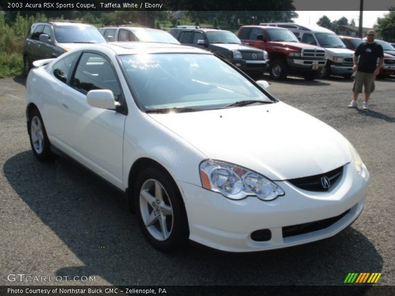 Taffeta White / Ebony 2003 Acura RSX Sports Coupe