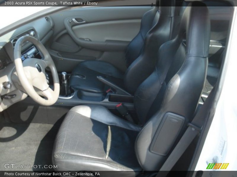 Front Seat of 2003 RSX Sports Coupe