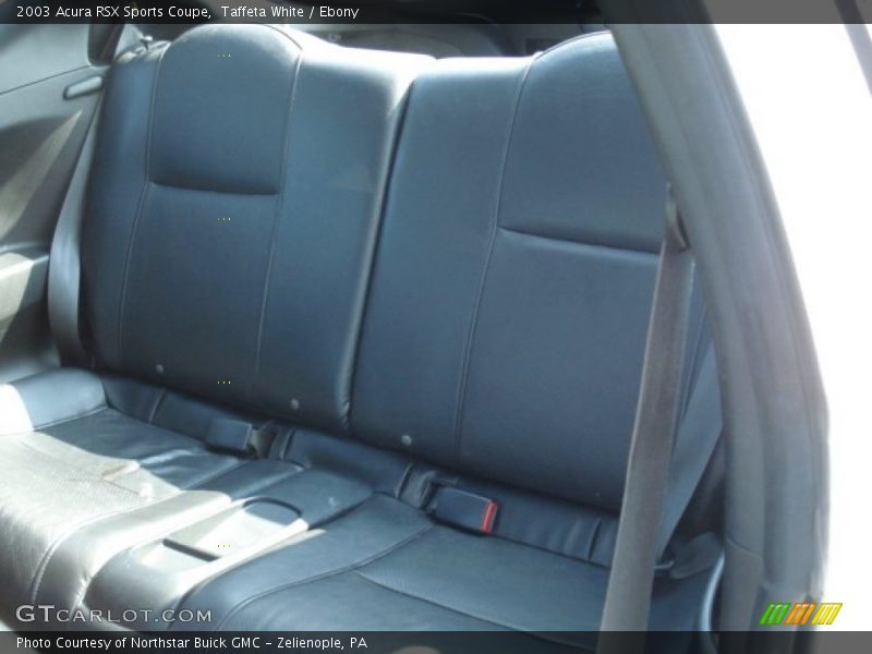Rear Seat of 2003 RSX Sports Coupe