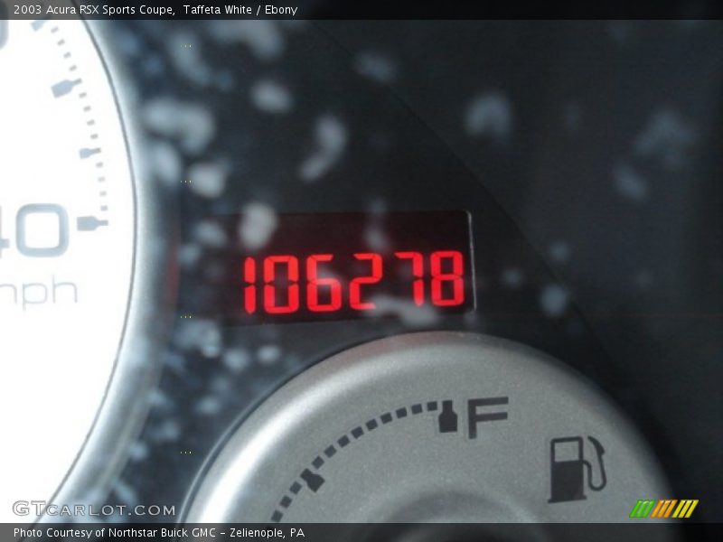 Taffeta White / Ebony 2003 Acura RSX Sports Coupe