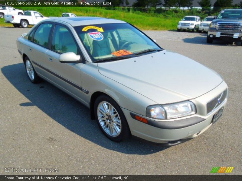 Ash Gold Metallic / Taupe/Light Taupe 2001 Volvo S80 2.9