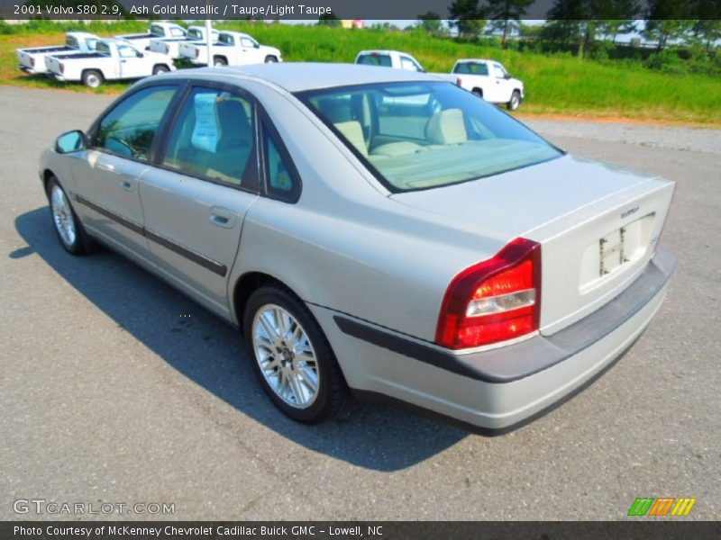 Ash Gold Metallic / Taupe/Light Taupe 2001 Volvo S80 2.9