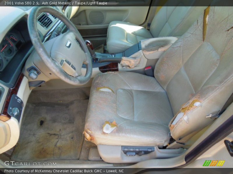 Ash Gold Metallic / Taupe/Light Taupe 2001 Volvo S80 2.9