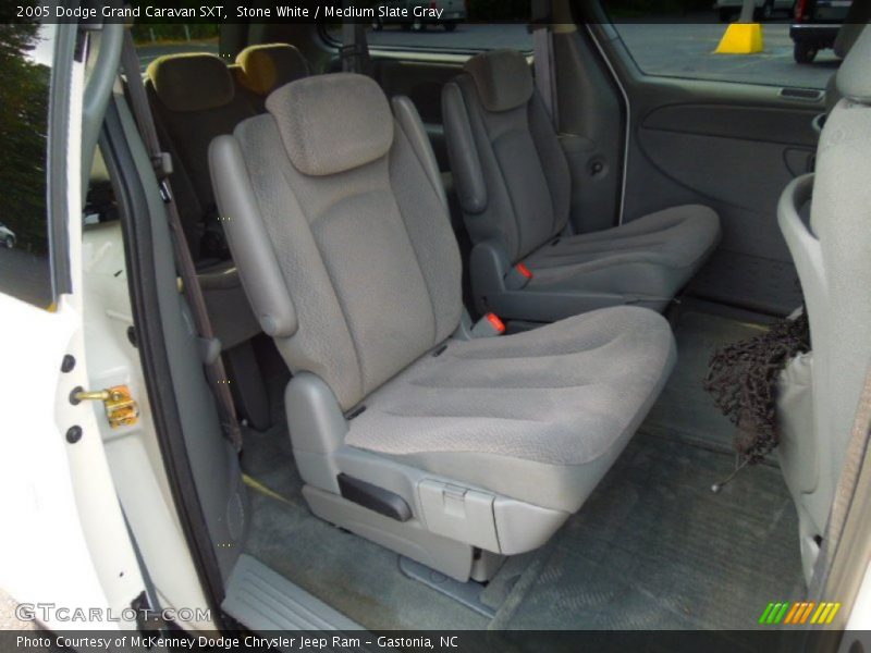 Stone White / Medium Slate Gray 2005 Dodge Grand Caravan SXT