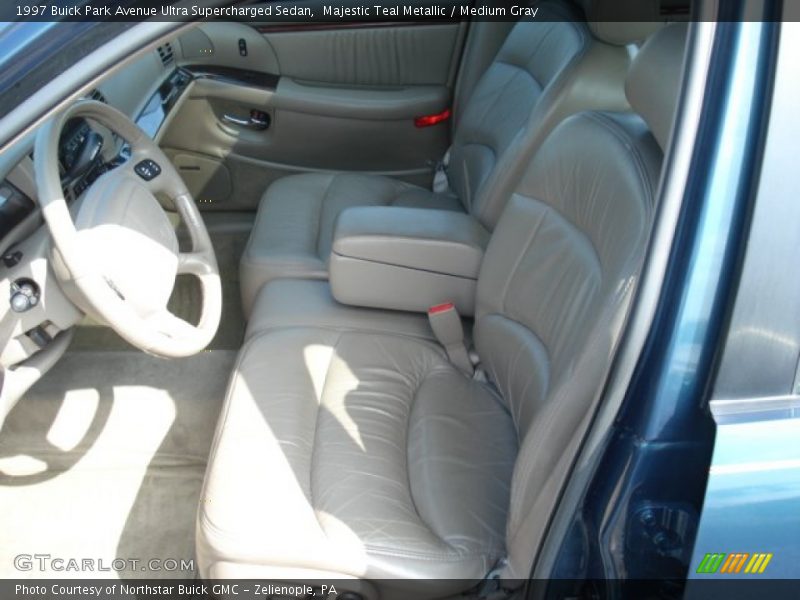 Front Seat of 1997 Park Avenue Ultra Supercharged Sedan