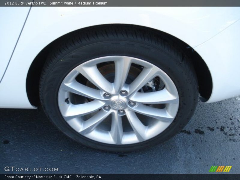 Summit White / Medium Titanium 2012 Buick Verano FWD