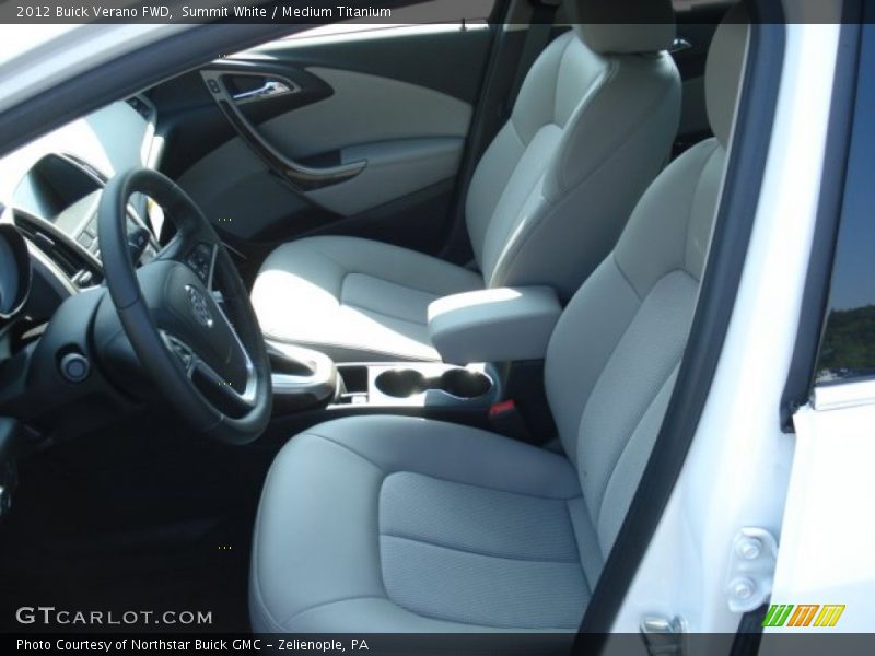 Summit White / Medium Titanium 2012 Buick Verano FWD