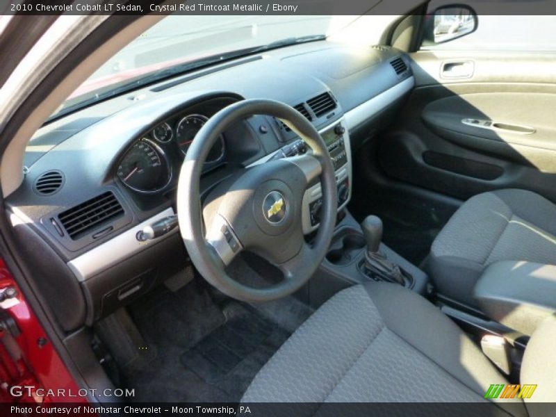 Crystal Red Tintcoat Metallic / Ebony 2010 Chevrolet Cobalt LT Sedan