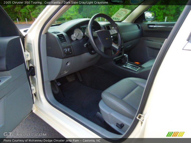 Cool Vanilla / Dark Slate Gray/Light Graystone 2005 Chrysler 300 Touring