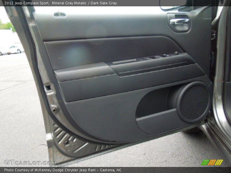 Mineral Gray Metallic / Dark Slate Gray 2012 Jeep Compass Sport
