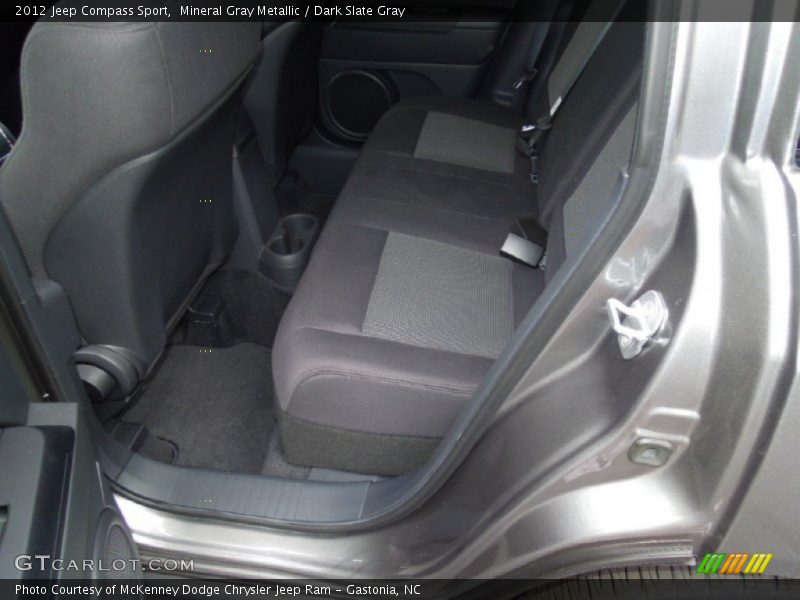 Mineral Gray Metallic / Dark Slate Gray 2012 Jeep Compass Sport