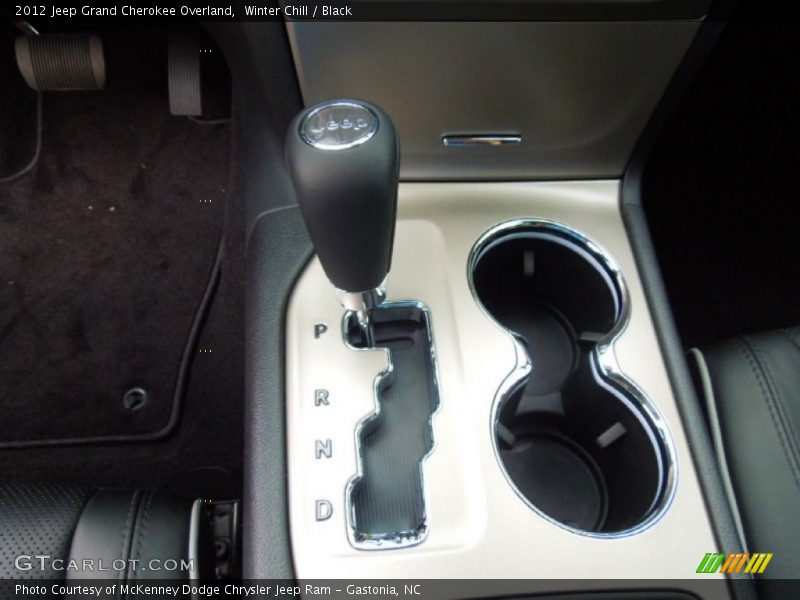 Winter Chill / Black 2012 Jeep Grand Cherokee Overland