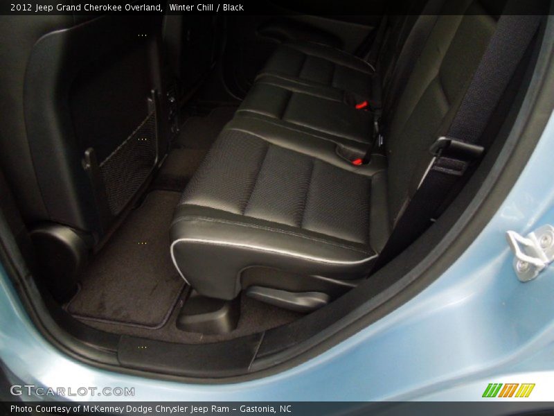 Winter Chill / Black 2012 Jeep Grand Cherokee Overland