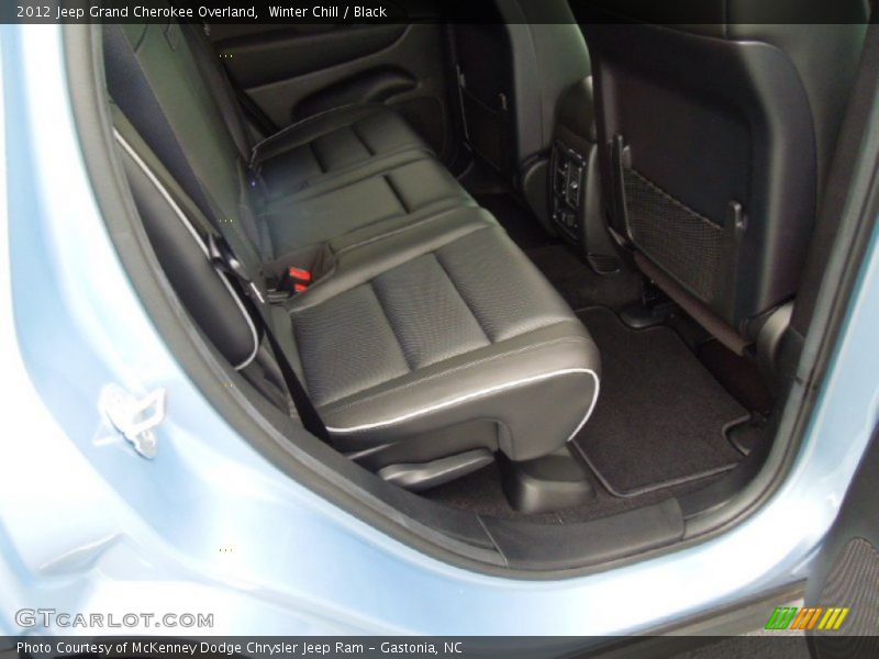 Winter Chill / Black 2012 Jeep Grand Cherokee Overland