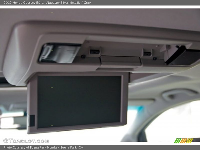 Alabaster Silver Metallic / Gray 2012 Honda Odyssey EX-L