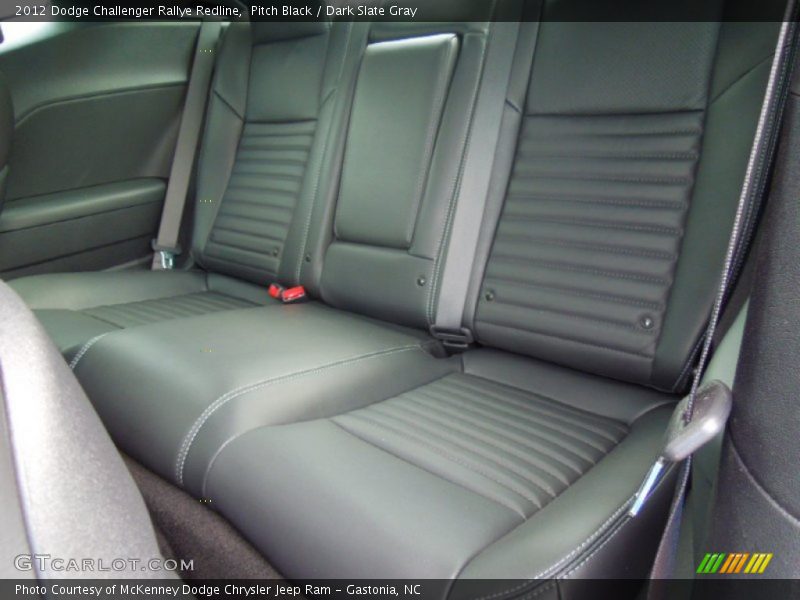 Pitch Black / Dark Slate Gray 2012 Dodge Challenger Rallye Redline