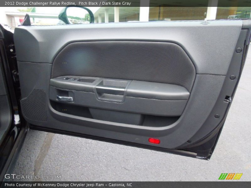 Pitch Black / Dark Slate Gray 2012 Dodge Challenger Rallye Redline