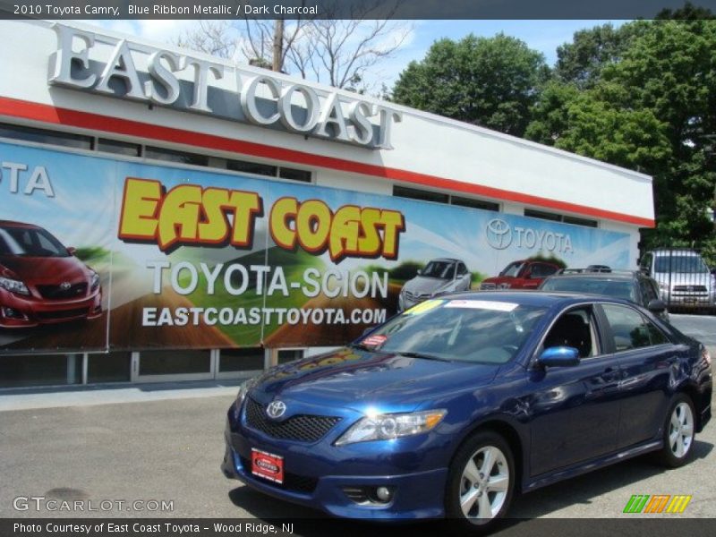 Blue Ribbon Metallic / Dark Charcoal 2010 Toyota Camry