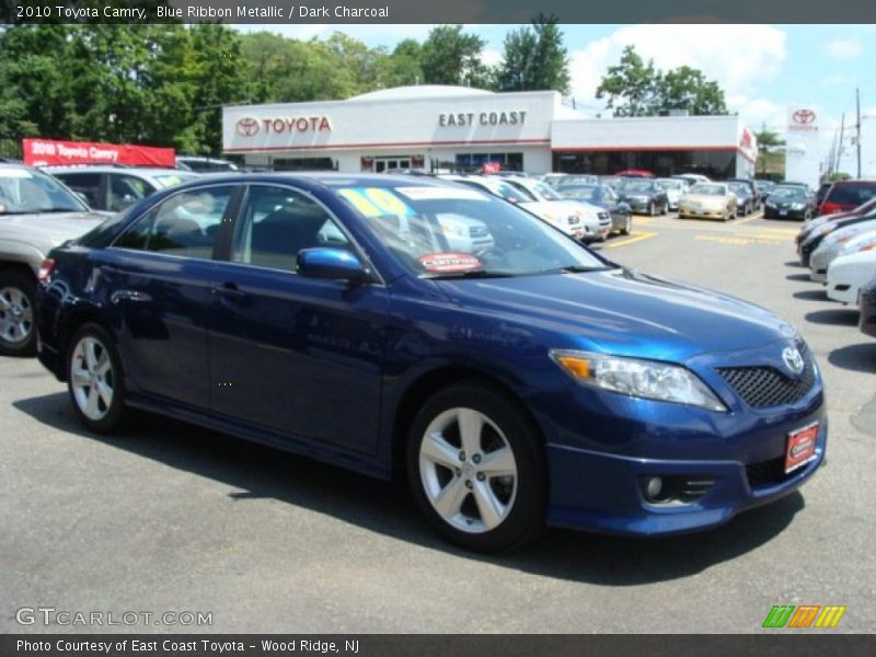 Blue Ribbon Metallic / Dark Charcoal 2010 Toyota Camry