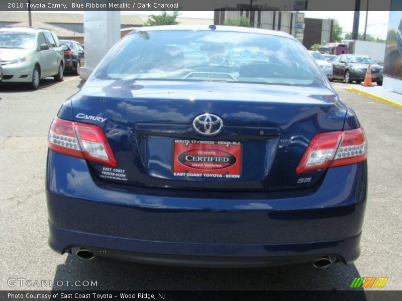 Blue Ribbon Metallic / Dark Charcoal 2010 Toyota Camry