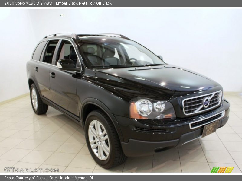 Ember Black Metallic / Off Black 2010 Volvo XC90 3.2 AWD