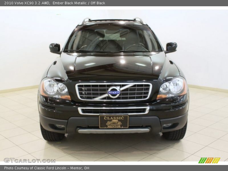 Ember Black Metallic / Off Black 2010 Volvo XC90 3.2 AWD