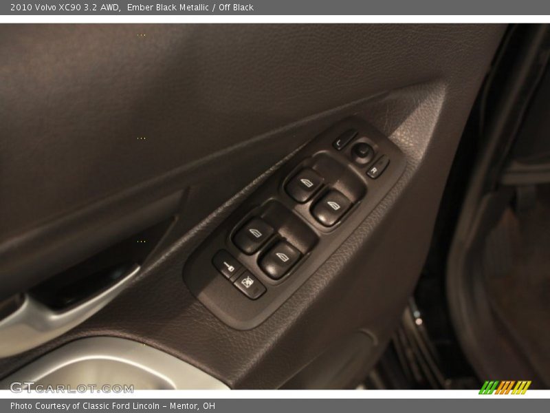 Ember Black Metallic / Off Black 2010 Volvo XC90 3.2 AWD