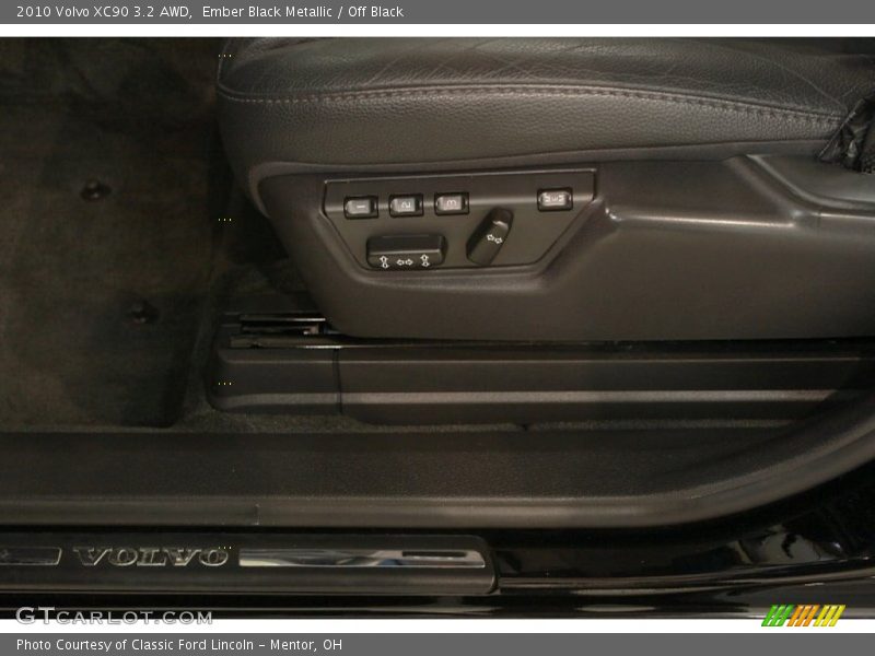 Ember Black Metallic / Off Black 2010 Volvo XC90 3.2 AWD