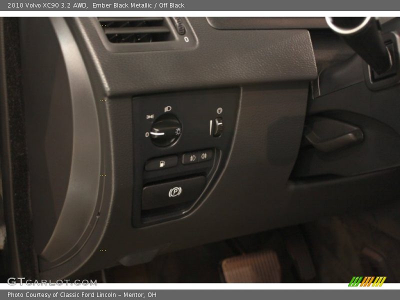 Ember Black Metallic / Off Black 2010 Volvo XC90 3.2 AWD