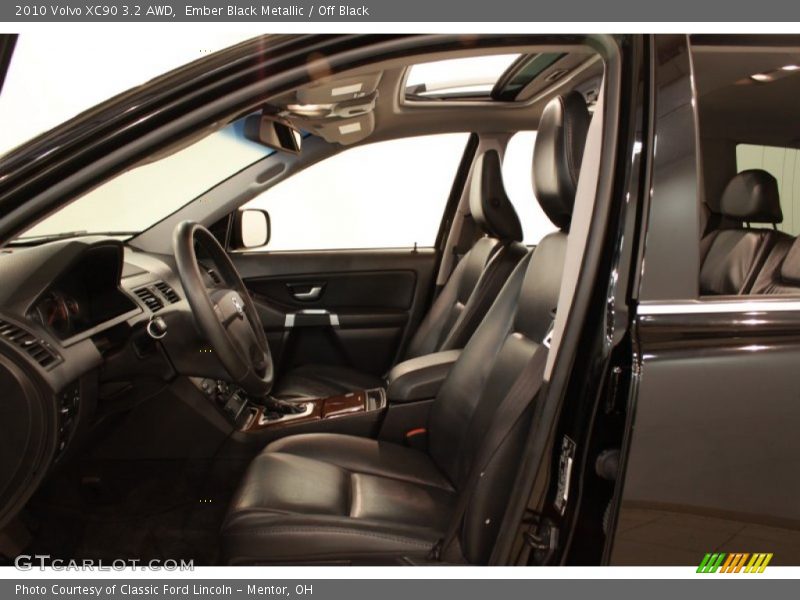 Ember Black Metallic / Off Black 2010 Volvo XC90 3.2 AWD