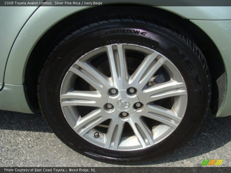 Silver Pine Mica / Ivory Beige 2008 Toyota Avalon Limited