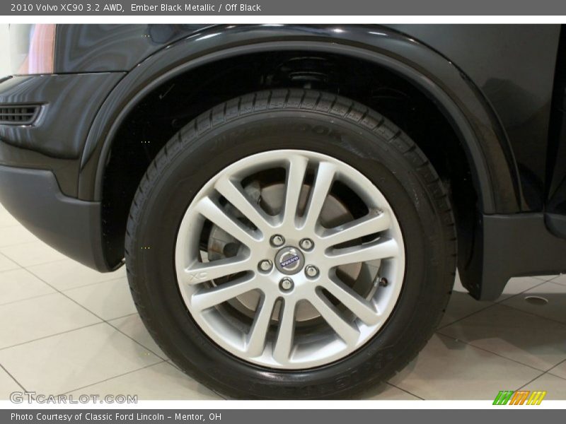 Ember Black Metallic / Off Black 2010 Volvo XC90 3.2 AWD