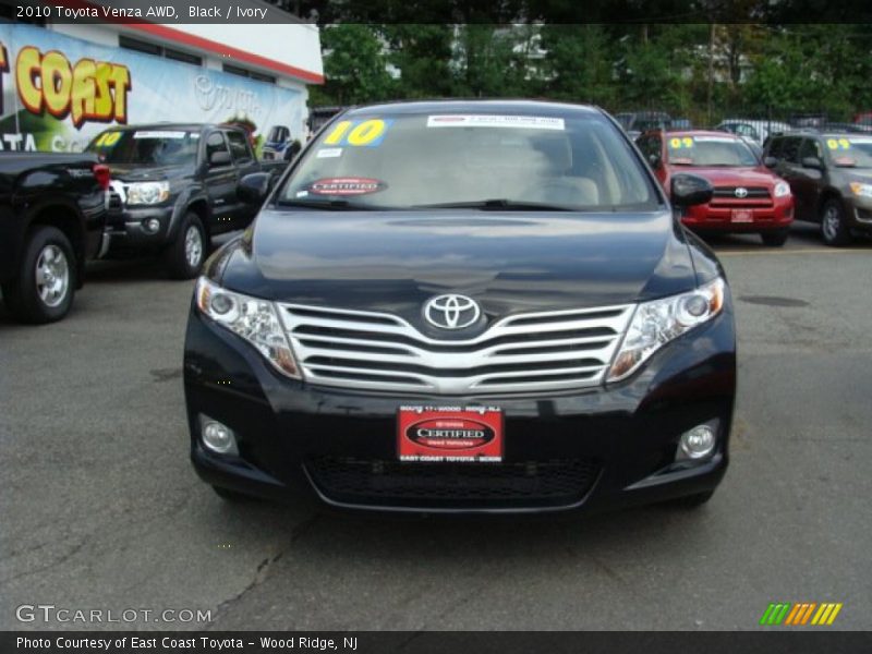 Black / Ivory 2010 Toyota Venza AWD