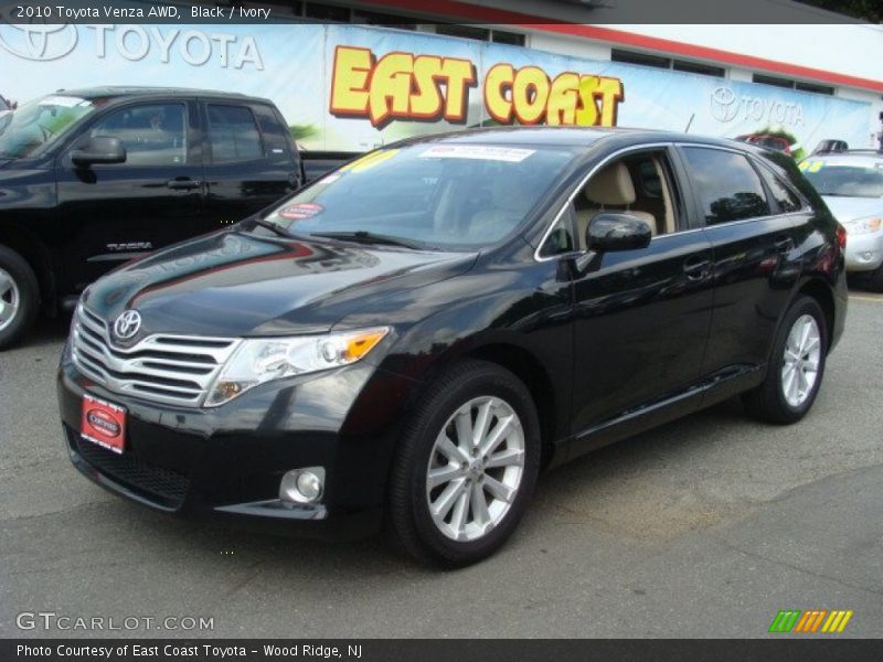 Black / Ivory 2010 Toyota Venza AWD