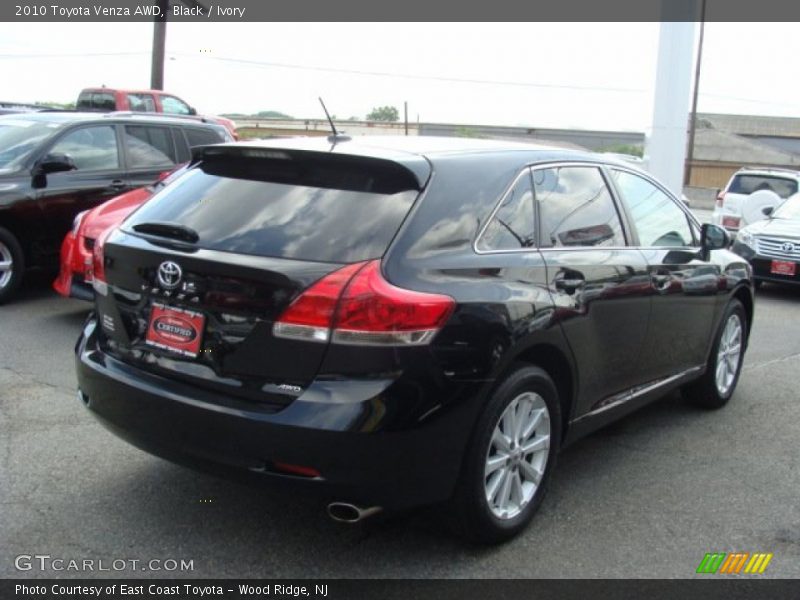 Black / Ivory 2010 Toyota Venza AWD