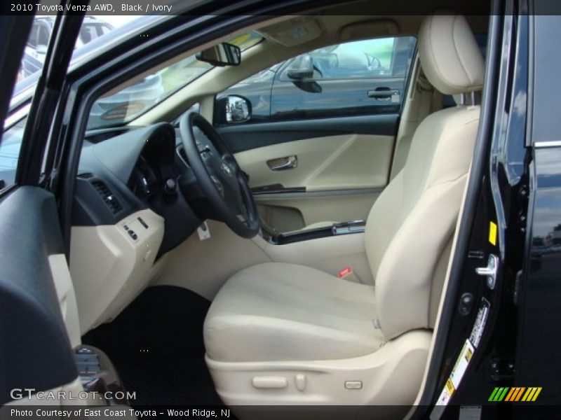Black / Ivory 2010 Toyota Venza AWD