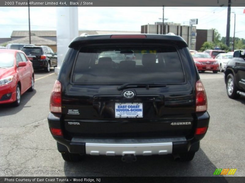Black / Stone 2003 Toyota 4Runner Limited 4x4