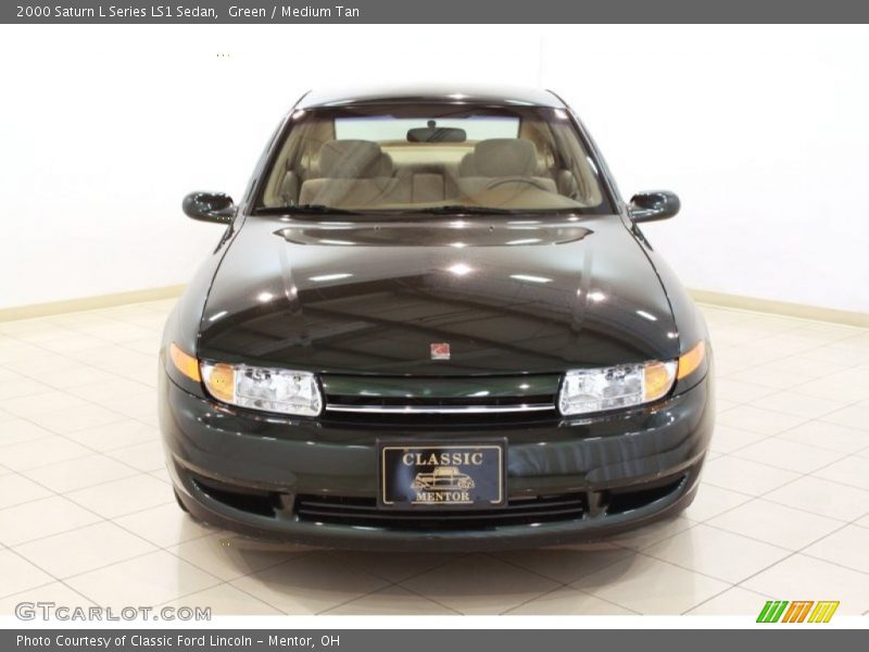 Green / Medium Tan 2000 Saturn L Series LS1 Sedan