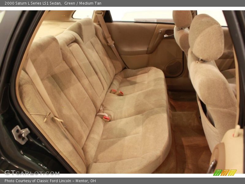 Green / Medium Tan 2000 Saturn L Series LS1 Sedan