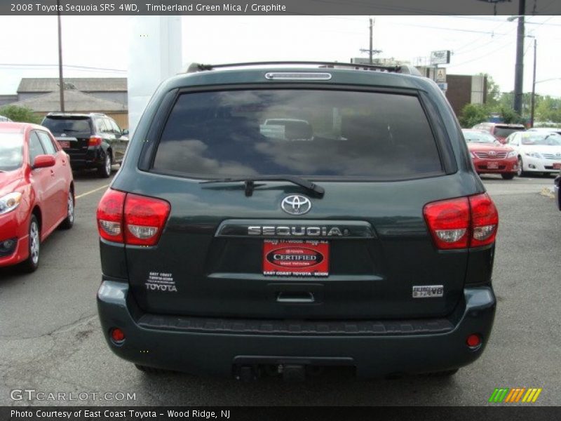 Timberland Green Mica / Graphite 2008 Toyota Sequoia SR5 4WD