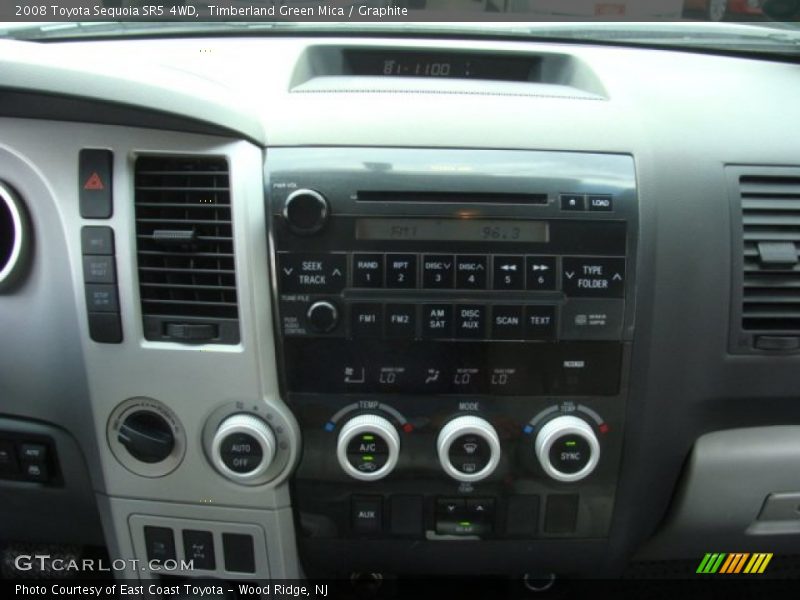 Timberland Green Mica / Graphite 2008 Toyota Sequoia SR5 4WD