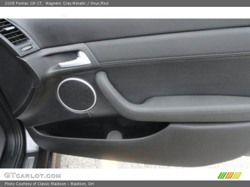 Magnetic Gray Metallic / Onyx/Red 2008 Pontiac G8 GT