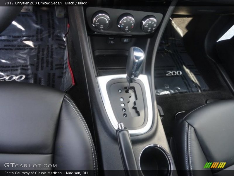 Black / Black 2012 Chrysler 200 Limited Sedan