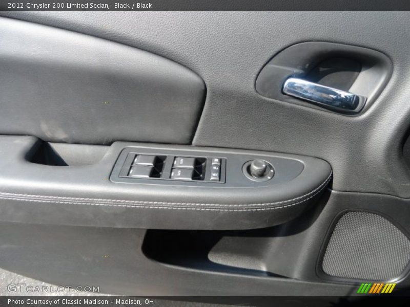 Black / Black 2012 Chrysler 200 Limited Sedan