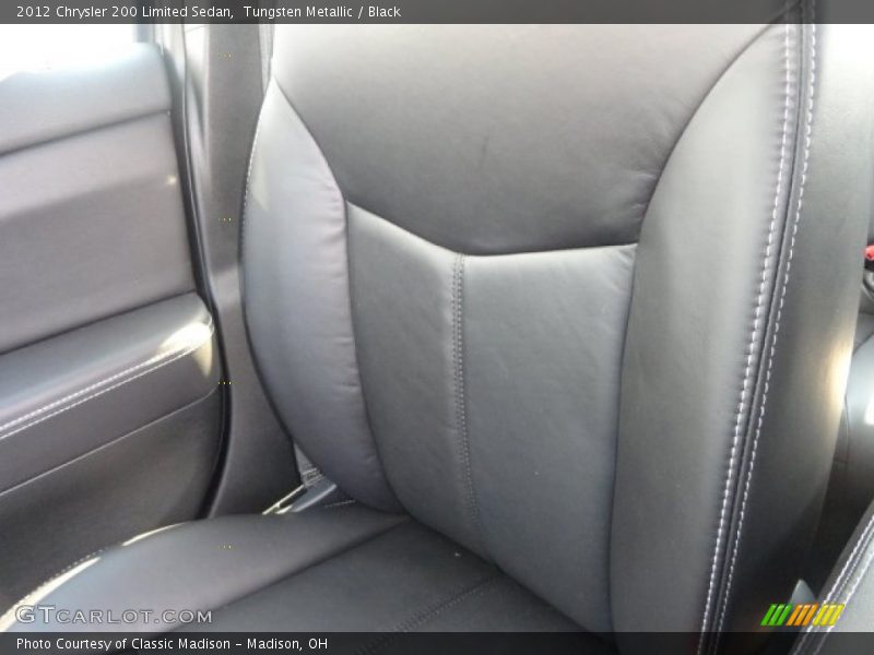 Tungsten Metallic / Black 2012 Chrysler 200 Limited Sedan