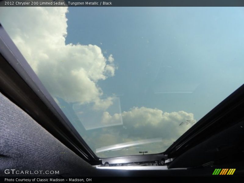 Tungsten Metallic / Black 2012 Chrysler 200 Limited Sedan